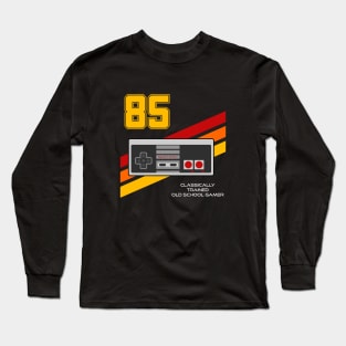 Joystick and retro game Long Sleeve T-Shirt